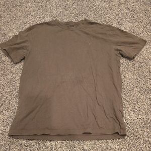 American Eagle Outfitters Brown Short Sleeve Tee